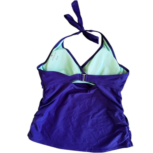 Athleta purple tankini bikini top size 36B/C - Picture 2 of 5